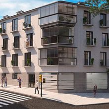 Departamentos Malaga. 3D, 2D Animation, Architecture, Digital Architecture & Interior Architecture project by Diego Hurtado - 11.18.2017