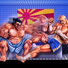 Ilustración de Street fighter Snes. Drawing, Game Design, and Traditional illustration project by Renzo Triveño Cáceres - 01.24.2020