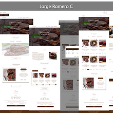 Tema Pasteleria. CSS, Web Development, Web Design, HTML, and JavaScript project by Jorge Romero Contreras - 01.18.2020