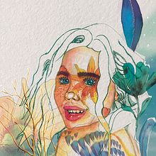 Different portraits - Love it!. Pencil Drawing, and Watercolor Painting project by Dario Garcia - 01.25.2020