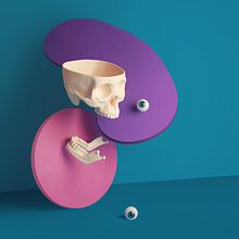 Skull with collab . Photograph, Fine-Art Photograph, Product Photograph, and Photo Retouching project by Sand Ripoll - 01.25.2020