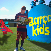 Revista Barça Kids. Un progetto di Animazione 2D, Animazione di personaggi, Creatività, Graphic design, Video editing, Postproduzione audiovisiva, Pubblicità e TV di Miguel Angel Martínez Almagro - 18.05.2016