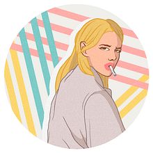 MILLENNIAL · Ilustración Digital ·. Un proyecto de Diseño de personajes, Ilustración digital y Pintura de Iliyana N.K. - 25.01.2020