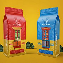 Verante Branding. Br, ing, Identit, Art Direction, Logo Design, Product Design, Traditional illustration, and Packaging project by William Ibañez Ararat - 03.11.2019