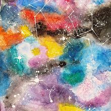 Mi Proyecto del curso: Técnicas modernas de acuarela. Un proyecto de Pintura a la acuarela de Mariana - 26.01.2020