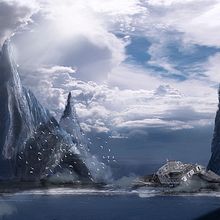 Marea baja: Matte Painting: creando mundos fotorrealistas. Concept Art project by leonardo_adp - 01.26.2020