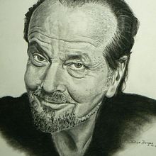 Mi Proyecto del curso: Retrato realista Jack Nicholson. Realistic Drawing project by jorgeborgesl - 01.26.2020