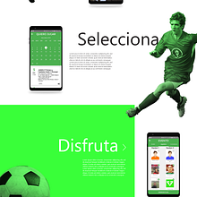 Landing page de la app IF7 Sport. Un progetto di Creatività, Design e UX / UI di ing_elielrodriguez - 27.01.2020