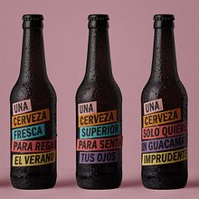 Una Cerveza (Packaging). Un proyecto de Cop, writing y Packaging de Vibranding - 27.01.2020