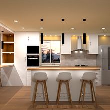 Diseño de interioresNuevo proyecto. Architecture, Digital Architecture, Interior Architecture, 3D Design & Interior Design project by Viviana V - 01.27.2020