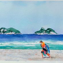 Treinamento em Aquarela . % Sonia Bueno Affonso tarafından hazırlanan Sulubo, Ve a Resim projesi - 01.28.2020