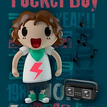 RockerBoy Personaje 3D diseñado para un proyecto de Crehana. . Desain Grafis, Dan pemodelan 3D proyek oleh Patricia Ruiz Muñoz - 01.28.2020