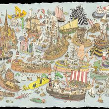 Jigsaws. Un proyecto de Dibujo e Ilustración tradicional de Mattias Adolfsson - 28.01.2020