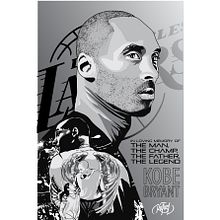 In loving memory of Kobe Bryant . % Rafael Cortes Casas tarafından hazırlanan Tasarım, Grafik Tasarım, Vektör İllüstras, Ve onu projesi - 01.28.2020