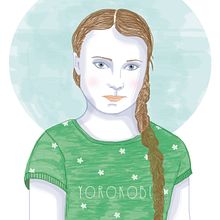 Portada Yorokobu 2020. Portrait Drawing, Traditional illustration, and Editorial Illustration project by Lisa Fernández Karlsson - 01.29.2020