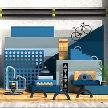 Mi Proyecto del curso: Composiciones abstractas con Cinema 4D . 3D de Jesús Zagal - 01.29.2020