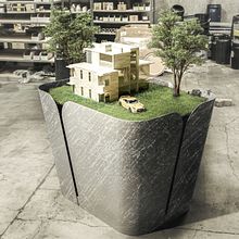 maqueta 3d. Un proyecto de Arquitectura de f9 studio. - 30.01.2020