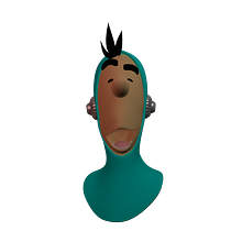 Mi Proyecto del curso: Rigging: articulación facial de un personaje 3D. 3D, and Rigging project by Salvador Andres Ramirez Sanchez - 01.30.2020