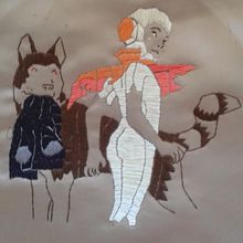 mid 2010s (a gift for Lucy). Un projet de Broderie de lucettehindin - 01.02.2014