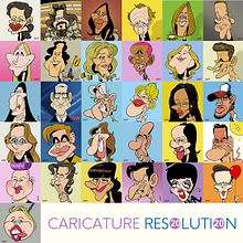 CARICATURE RESOLUTION 2020. Un proyecto de Cómic de Raúl Salazar - 01.02.2020
