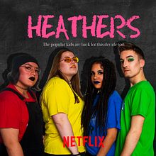 HEATHERS ft. Classmates. Un proyecto de Diseño gráfico, Fotografía publicitaria, Publicidad y Diseño de carteles de Andrés Vélez Vera - 13.05.2019