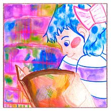 Mi Proyecto del curso: Introducción a la ilustración infantil - Cuento Infantil: Matilda. Creativit, Drawing, Character Design, Traditional illustration, and Children's Illustration project by Desiree Urbina - 02.01.2020