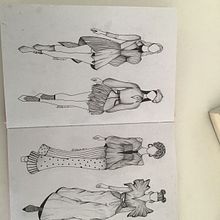 Diseño de moda (libre). Fashion Design project by elena_ocanyap - 02.02.2020