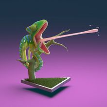 3D Camaleón. Un progetto di 3D di José Jesús Lucas Díaz - Hellín - 02.02.2020