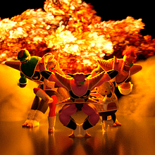3D Ginyu Force. Un progetto di 3D di José Jesús Lucas Díaz - Hellín - 02.02.2020