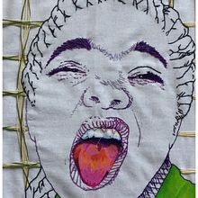 Selfie. Embroider project by Melanye Coleman - 02.02.2020