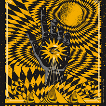 OH'LAVILLE SOLES NEGROS TOUR. Br, ing, Identit, Poster Design, and Traditional illustration project by Juan Caicedo - 09.17.2018