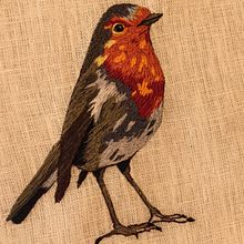 Meu projeto do curso: Pintar com linha: técnicas de ilustração têxtil. Embroider project by Thais Mota Eriksson - 02.03.2020