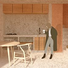 Mi Proyecto del curso: Representación gráfica de proyectos arquitectónicos. Architecture, and 3D Design project by Karla Méndez Vásquez - 02.03.2020
