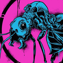 Gig Poster: The Prodigy. Graphic Design, and Traditional illustration project by Mike Sandoval - 04.23.2016