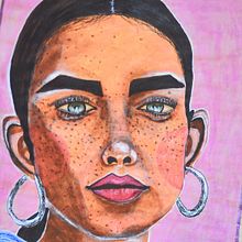 Beautiful imperfection. Artistic Drawing, Drawing, Traditional illustration, and Portrait Drawing project by Mioara-Alexandra Rațiu - 02.04.2020