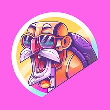 Stickers!. Traditional illustration, Digital Illustration, and Vector Illustration project by Edgar Rozo - 02.04.2020