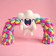 Happy Tears Cloud Ein Projekt aus dem Bereich Bildende Künste, H, werk, Design von Figuren, Skulptur und Art To von droolwool - 04.02.2020