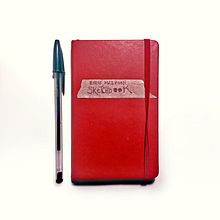 1 moleskine sketchbook + 23 bic pens. Traditional illustration project by Marco Mazzoni - 02.04.2020