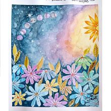 Mi Proyecto del curso: Creación de paletas de color con acuarela. Fine Arts, Design, Traditional illustration, and Botanical Illustration project by Delia Sepulveda Pizarro - 02.04.2020