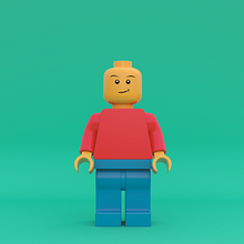 Personaje Lego  Ein Projekt aus dem Bereich 3D, 3-D-Animation, 3-D-Design, Design von Figuren, Design von 3-D-Figuren und 3-D-Modellierung von Fernando Mejia Mahecha - 05.02.2020
