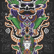 Mi Proyecto del curso: Ilustración con entramados en blanco y negro . Ilustrasi tradisional proyek oleh knife555 - 02.05.2020