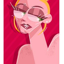 Ester Exposito Geometría. Drawing, Digital Design, Graphic Design, Traditional illustration, and Digital Illustration project by andrediazne - 02.05.2020