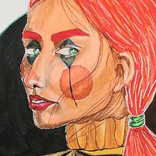 Joker. Artistic Drawing, Drawing, Traditional illustration, Pencil Drawing, Portrait Drawing, and Realistic Drawing project by Mioara-Alexandra Rațiu - 02.05.2020