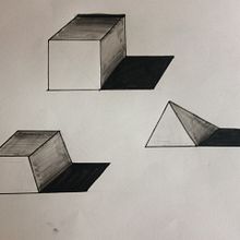 Sombras y Proporciones extras. 3D projeto de Benjamin Durand Rivas La Madrid - 05.02.2020