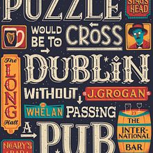 A Good Puzzle. Un progetto di Illustrazione tradizionale, Lettering, Design di poster  e Serigrafia di Steve Simpson - 05.10.2019