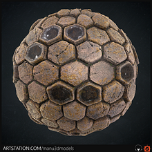 Mi Proyecto del curso: Introducción a la creación de texturas con Substance Designer . % Manuel González Ramírez tarafından hazırlanan 3D projesi - 02.11.2020