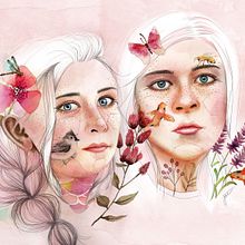 Kindred Spirits Ein Projekt aus dem Bereich Digitale Illustration und Aquarellmalerei von Jackie Noëlle - 06.02.2020