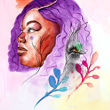 Meu projeto do curso: Retrato ilustrado em aquarela . % julia_noronharecchia tarafından hazırlanan Çizim, Sanatsal Çizim, Portre Çizimi, Dövme Tasarımı, Geleneksel illüstras, Ve on projesi - 02.06.2020