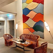 Tapeçaria para o Bairro Alto Hotel (Lisboa) . % Diana Cunha tarafından hazırlanan Sanat ve El Sanatları projesi - 09.09.2020