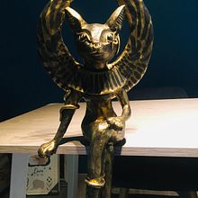 Bastet, Diosa Egipcia .Escultura.. Projekt z dziedziny  Sztuki piękne użytkownika Pao Salazar - 06.02.2020